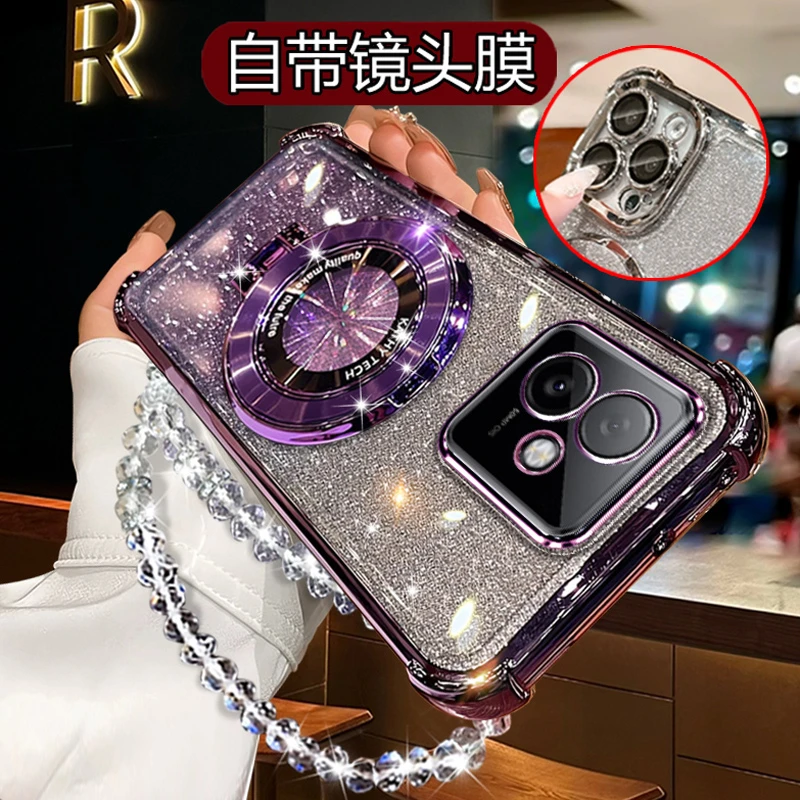 适用华为荣耀X60GT手机壳硅胶全包镜头网红潮四角防摔AGI软壳AN00