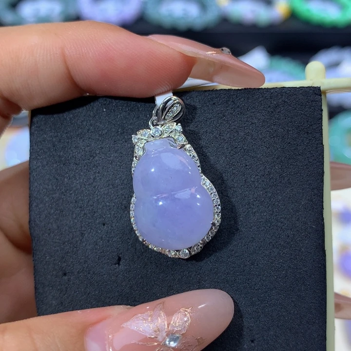 银S925镶嵌手链翡翠翡翠