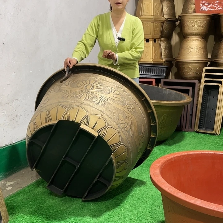 圆盆古铜一米一个