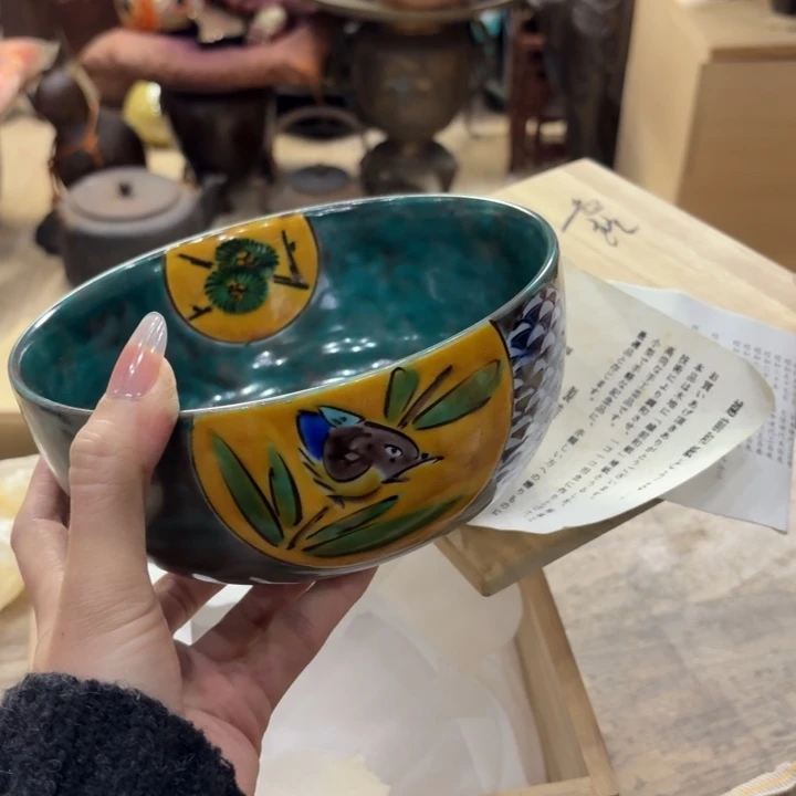 陶瓷古美术置物摆件