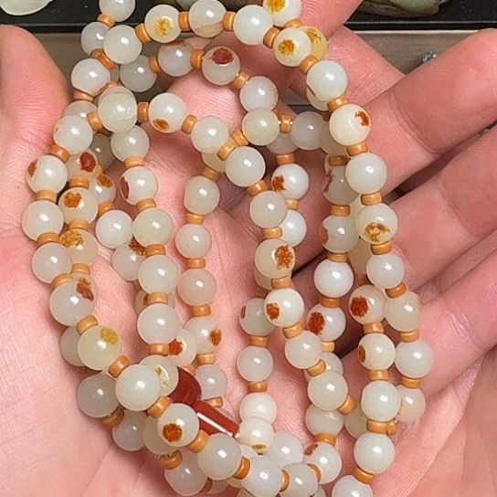 瑜***源和田玉（糖玉）未镶嵌颈饰