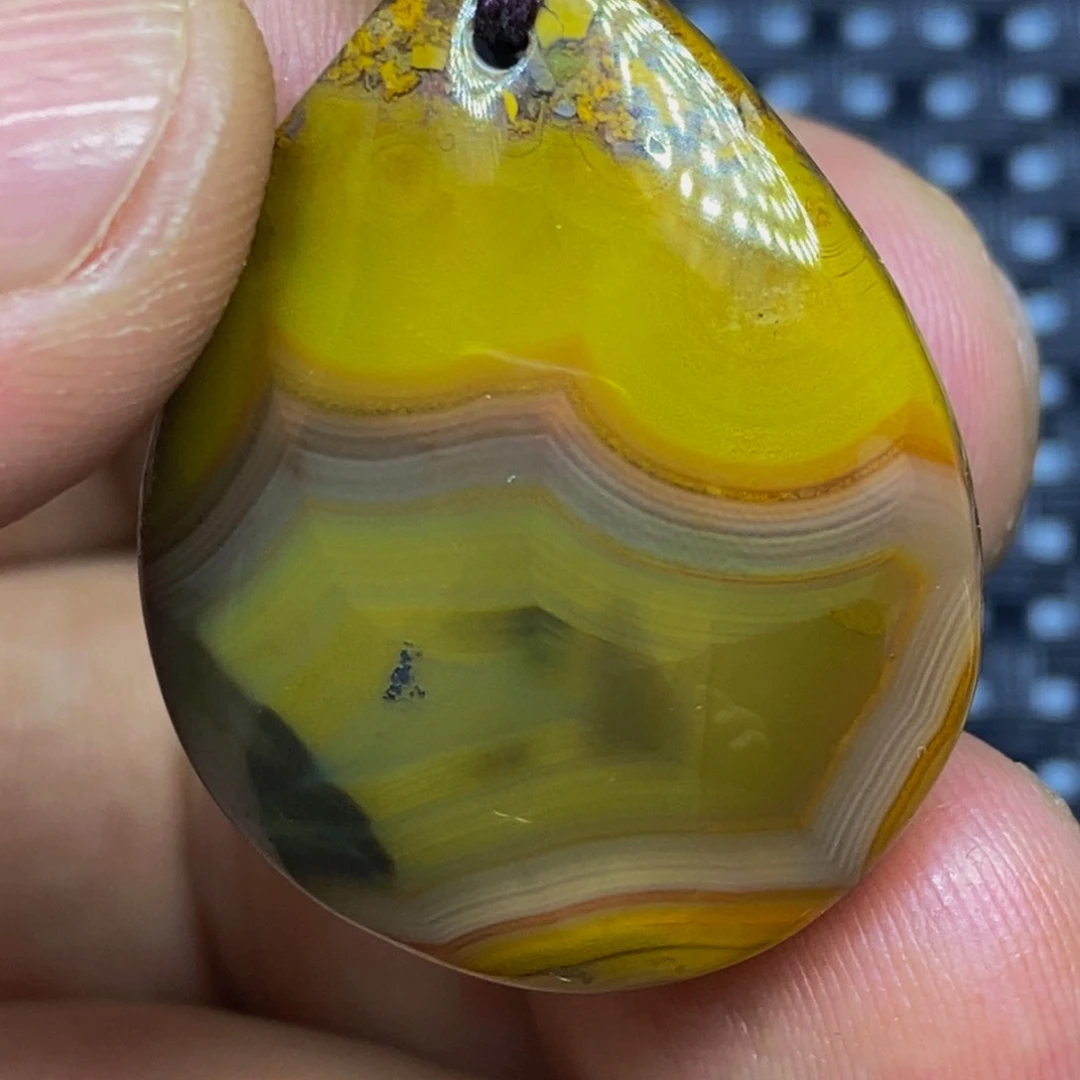 玛瑙/玉髓颈饰未镶嵌四*