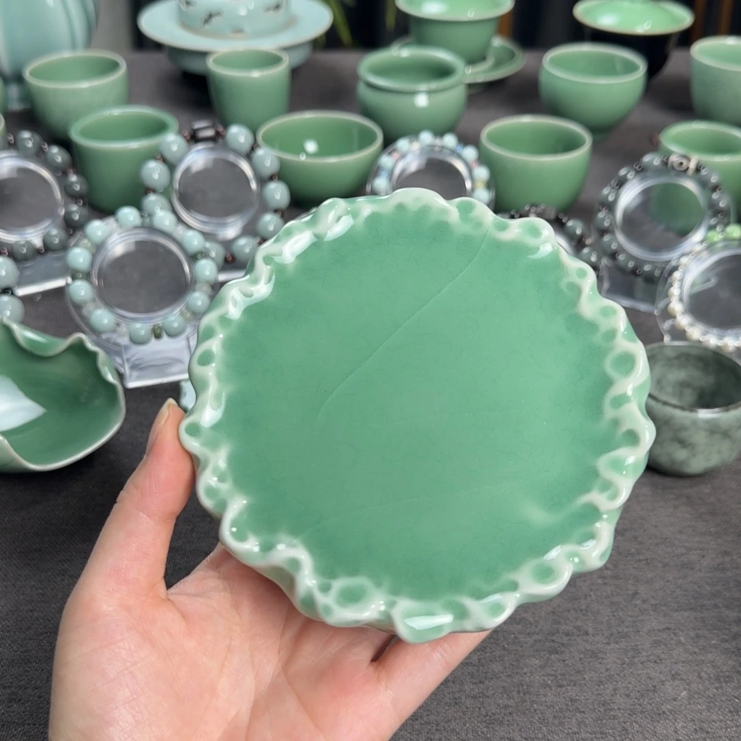 开片福利小叶玩泥巴手工茶器