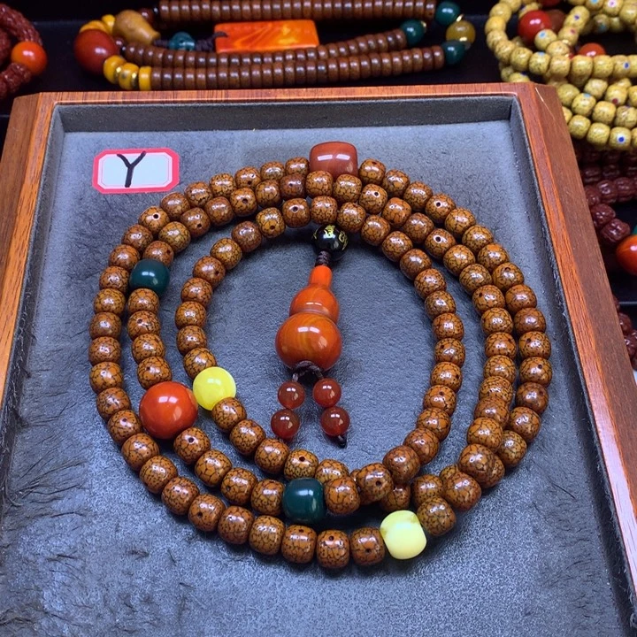 星月菩提吊坠菩提