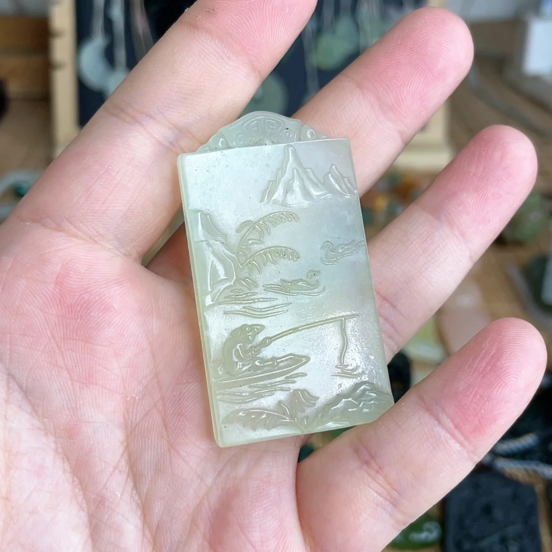 【闪购商品】岫玉未镶嵌颈饰