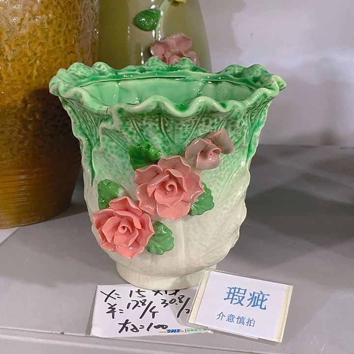 紫砂花盆多肉绿植瑕疵盆有孔