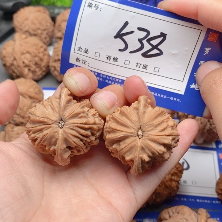 把件桃核38全品磨盘538号牌