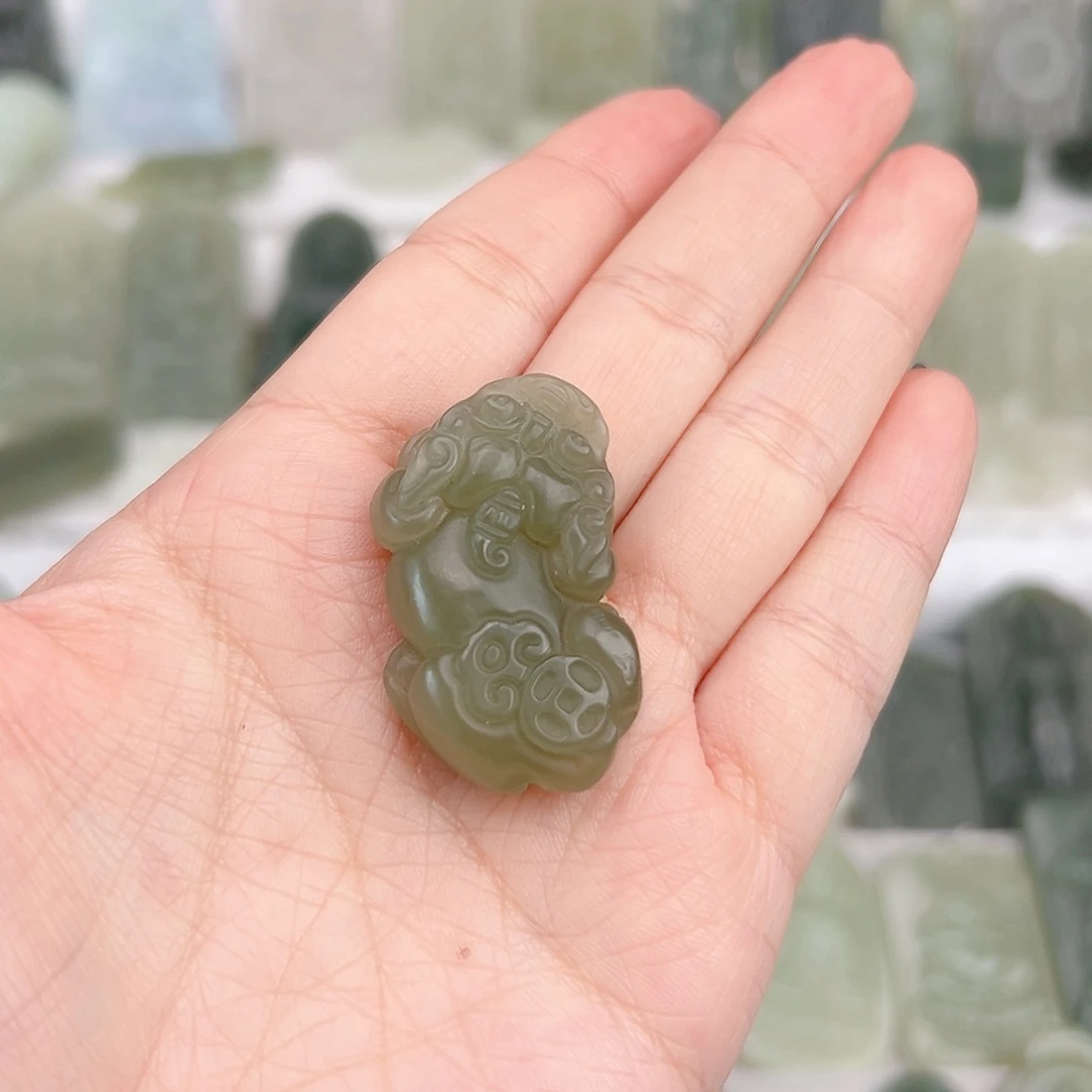 颈饰未镶嵌和田玉K***y