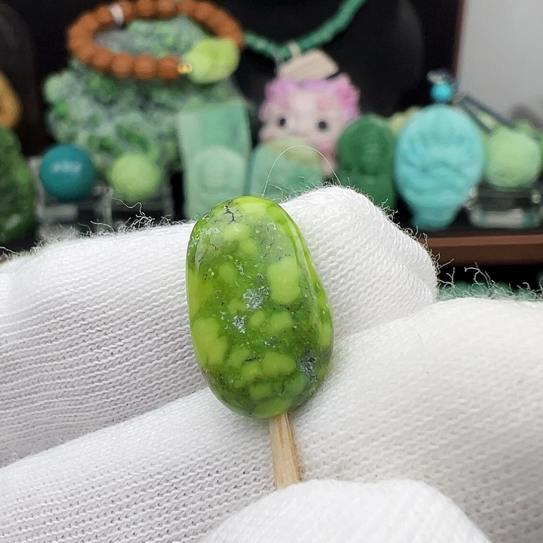 绿松石未镶嵌绿松石主播璐璐