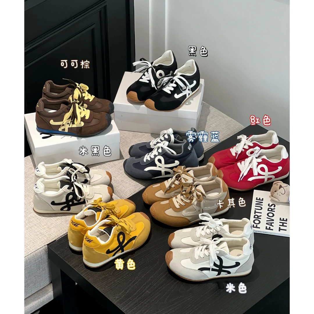 【平底内增高6CM】大幂幂款复古阿甘鞋女夏季透气新款百搭运动休闲1