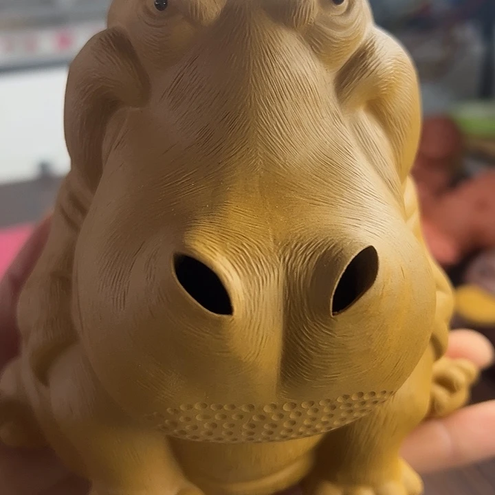 吖***封紫砂茶宠紫砂河马