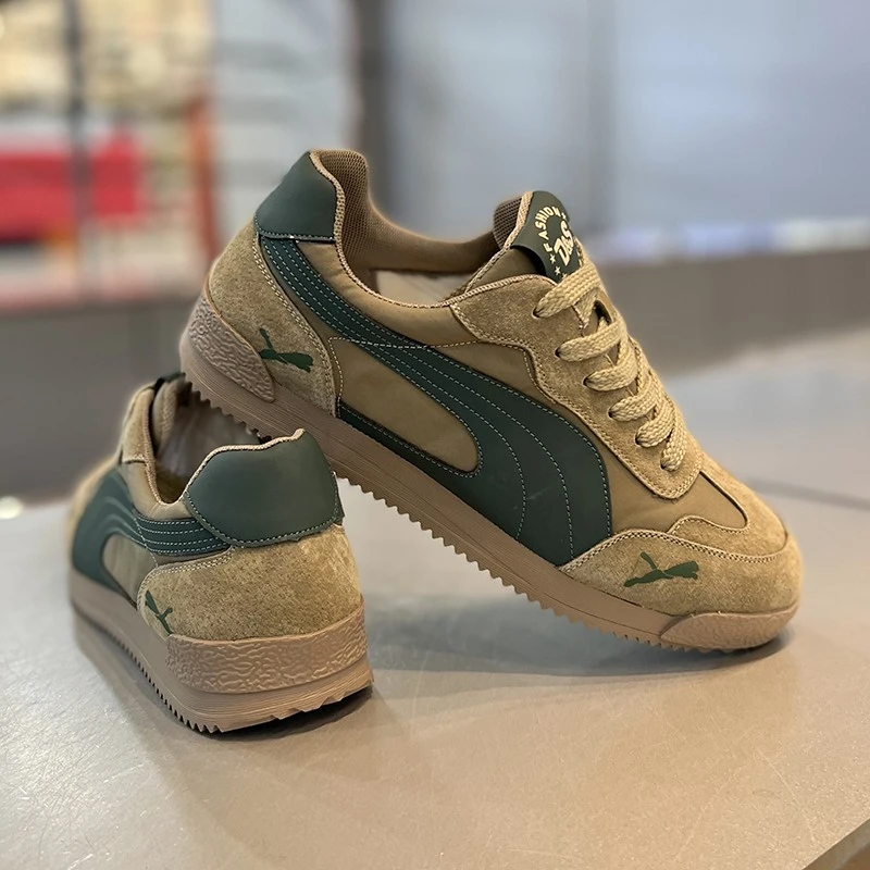 【香港DcSU&Shoes官方正品】爆款国潮男鞋2025新款潮流厚底休闲板鞋