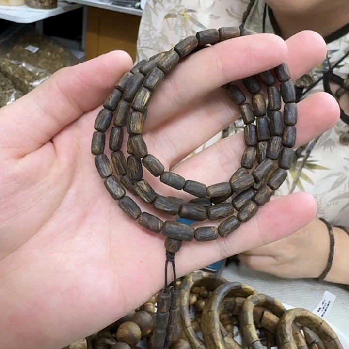 手串沉香白棋沉水树心多圈 0.5 多样性发一