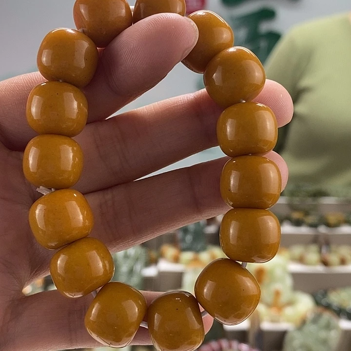 蛇纹石玉手链未镶嵌1.4多样性随机发一串
