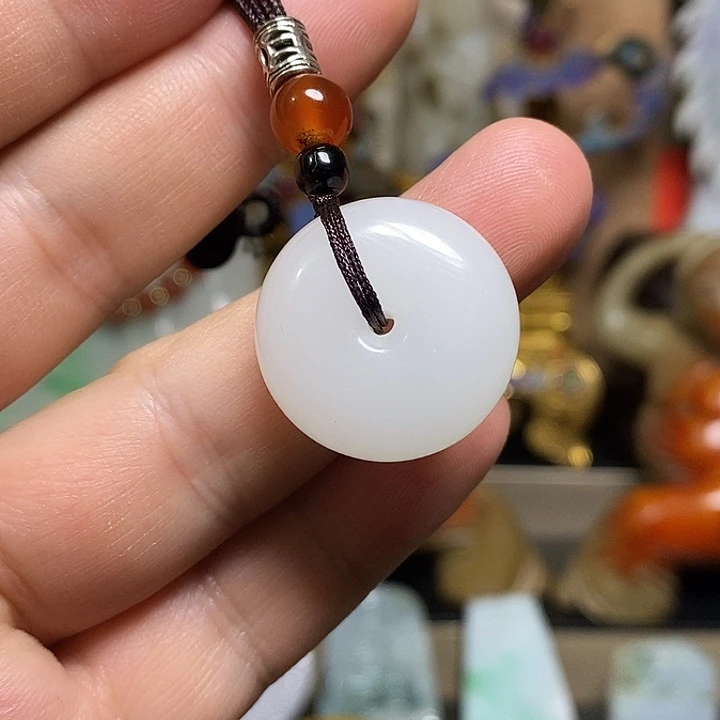 和田玉(糖玉)未镶嵌吊坠(不含链)