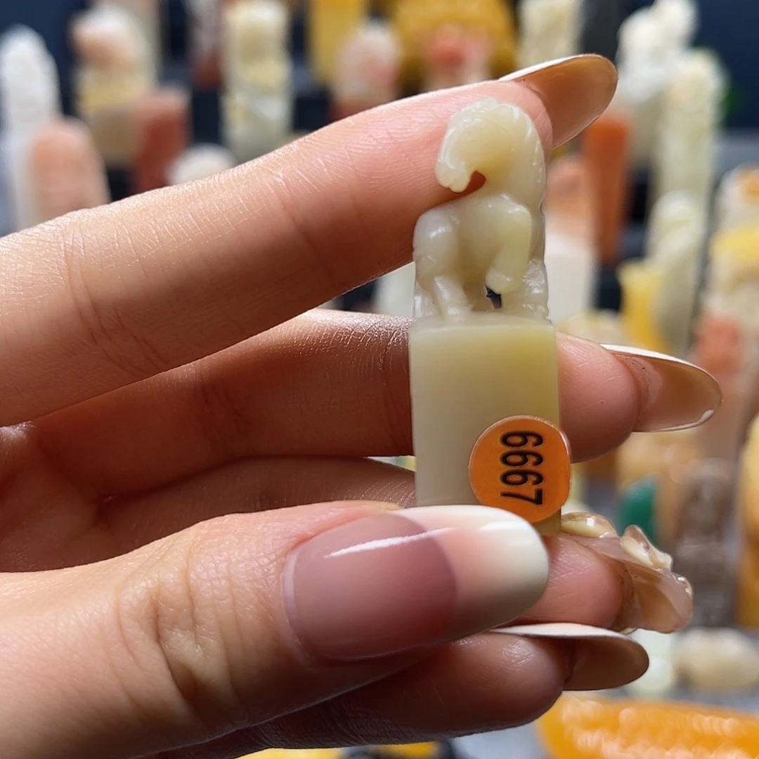 寿山石印石包邮包刻6667