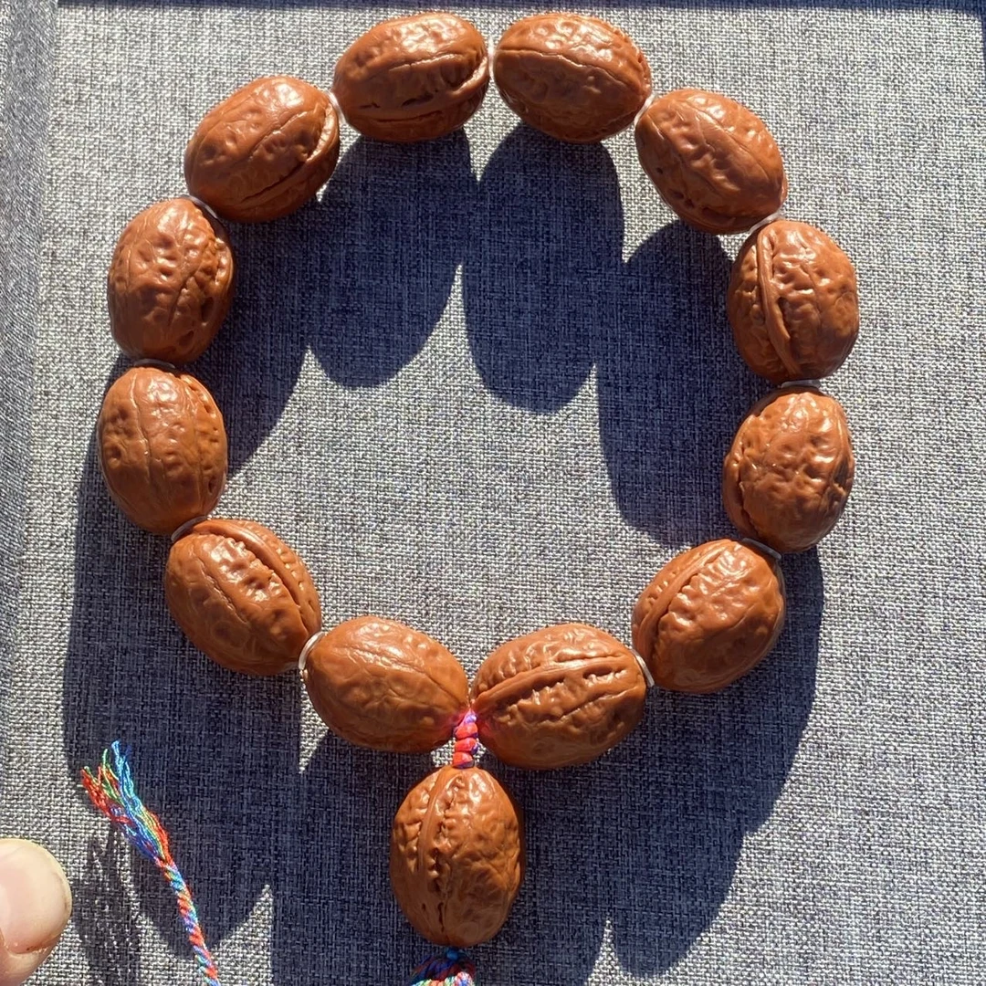 【佳哥严选】J11809-核桃秋子枣珠手持-多样性发一件-20mm