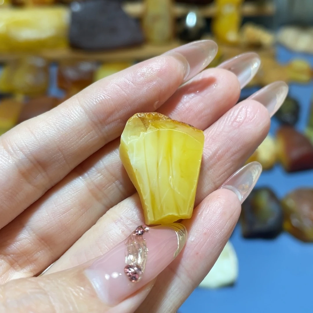 定制琥珀未镶嵌原石波罗的海琥珀蜜蜡