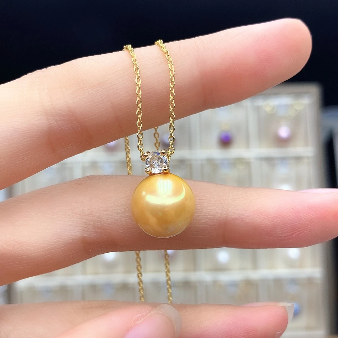 淡水珍珠合金颈饰