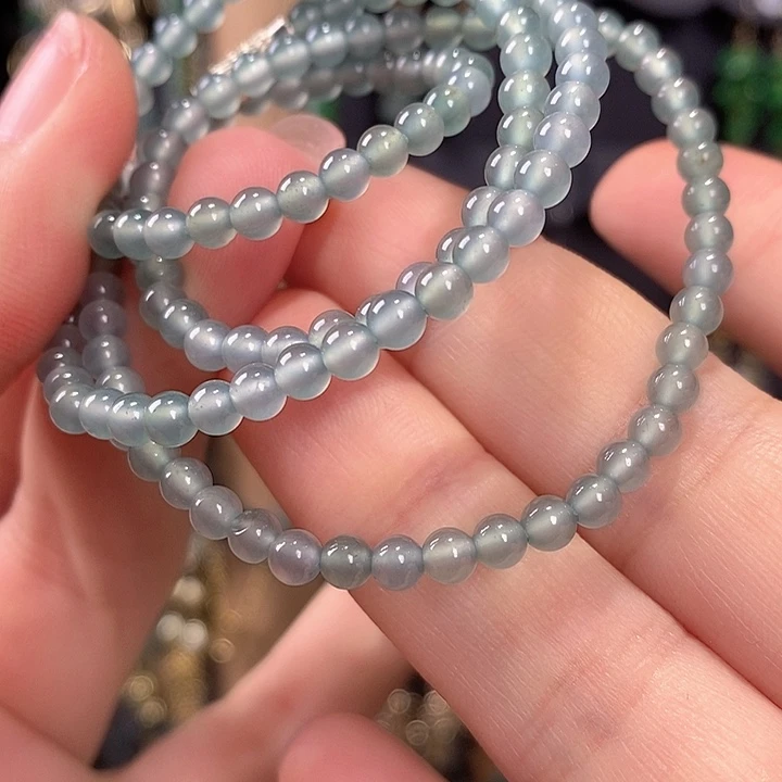 翡翠未镶嵌耳饰翡翠