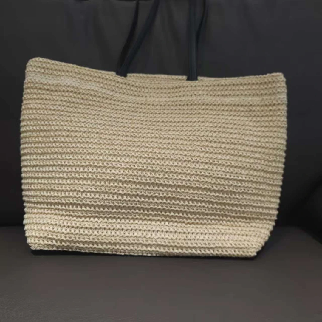 COCO DICV2025新款高端定制时尚女包 k编织托特 黑色 咖色 35cm