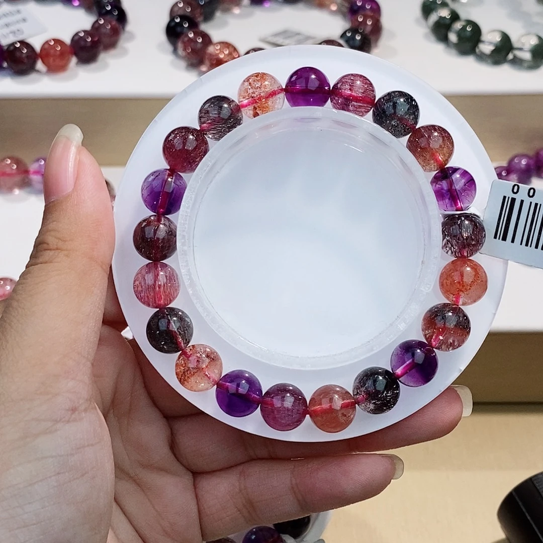 手链未镶嵌水晶黑加仑9