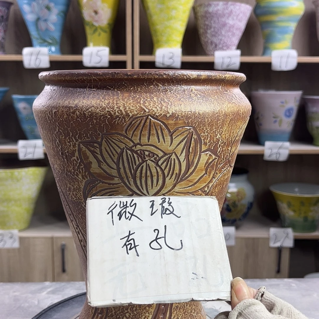景德镇陶瓷花盆花盆