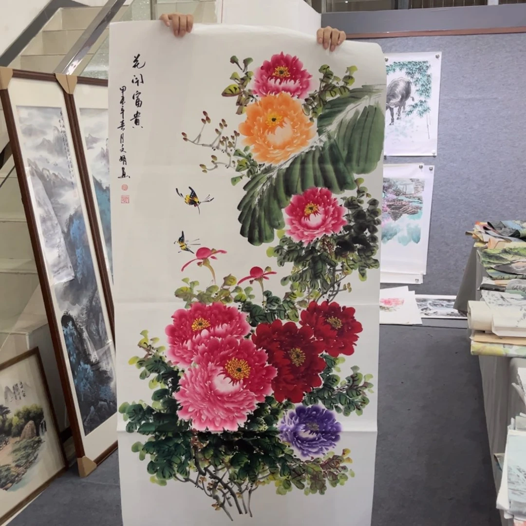 国画ZH精品国画单幅任发