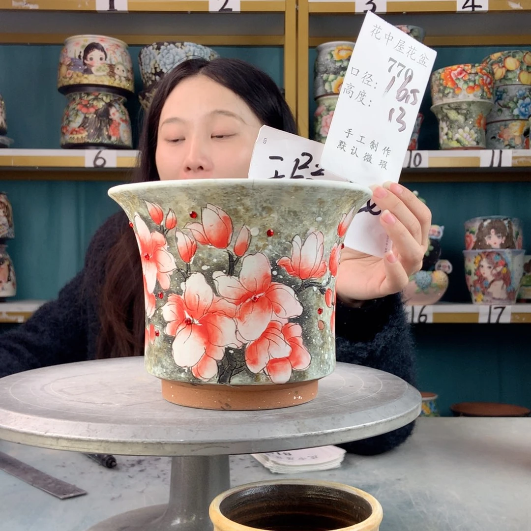 罐景德镇手工瑕疵770