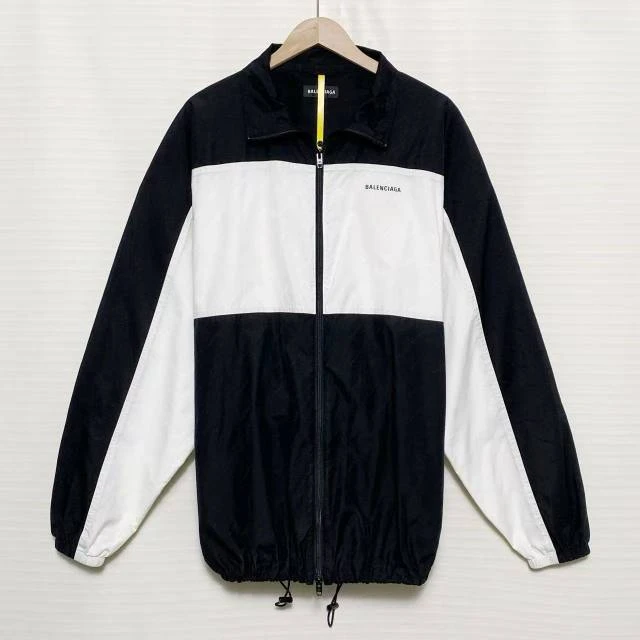 95新 Balenciaga/巴黎世家 撞色 logo 外套/48码/XG-Y26509