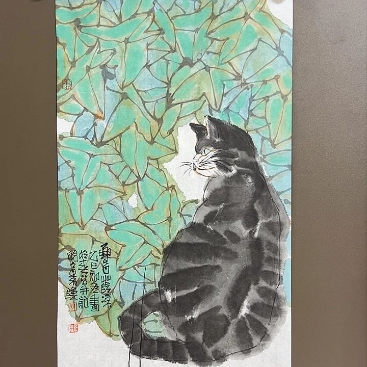 国画孙景隆   手绘原创