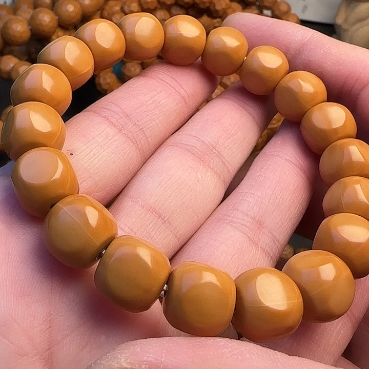 猴头核桃手串全品龙炎小六方尺寸12mm