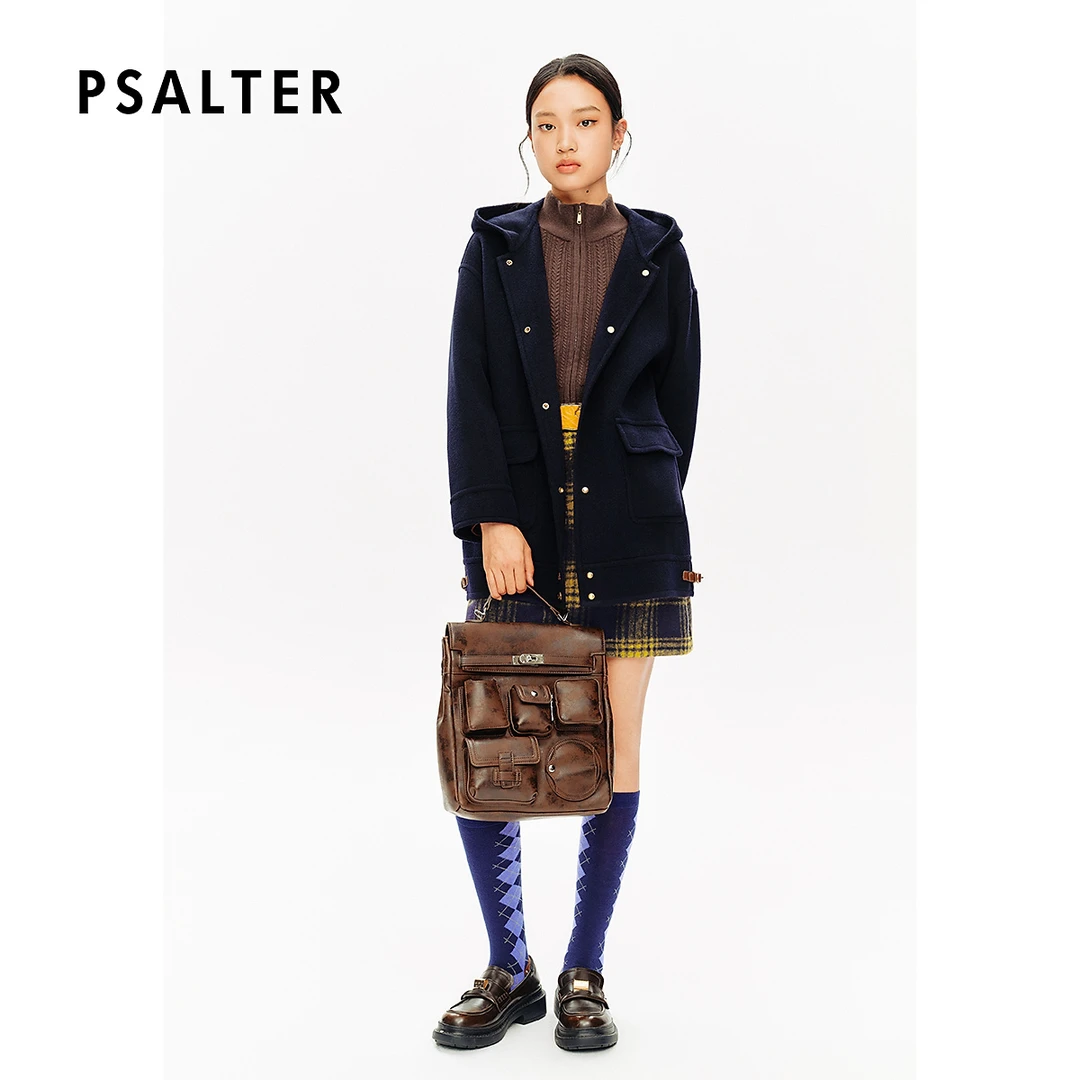 【籽言甄选】诗篇毛呢外套6C34580090