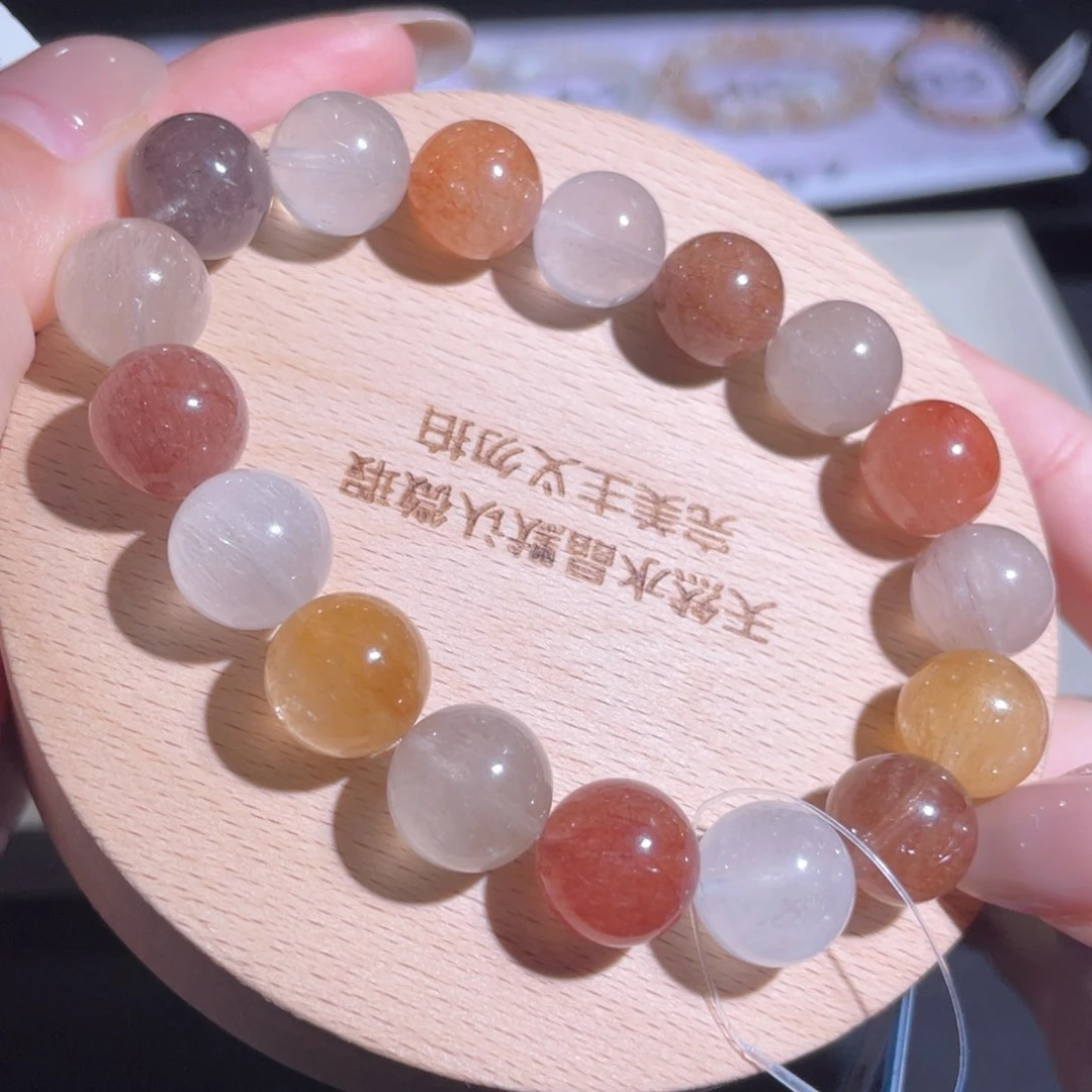 水晶手链未镶嵌406 号多样性发一 I 12mm+