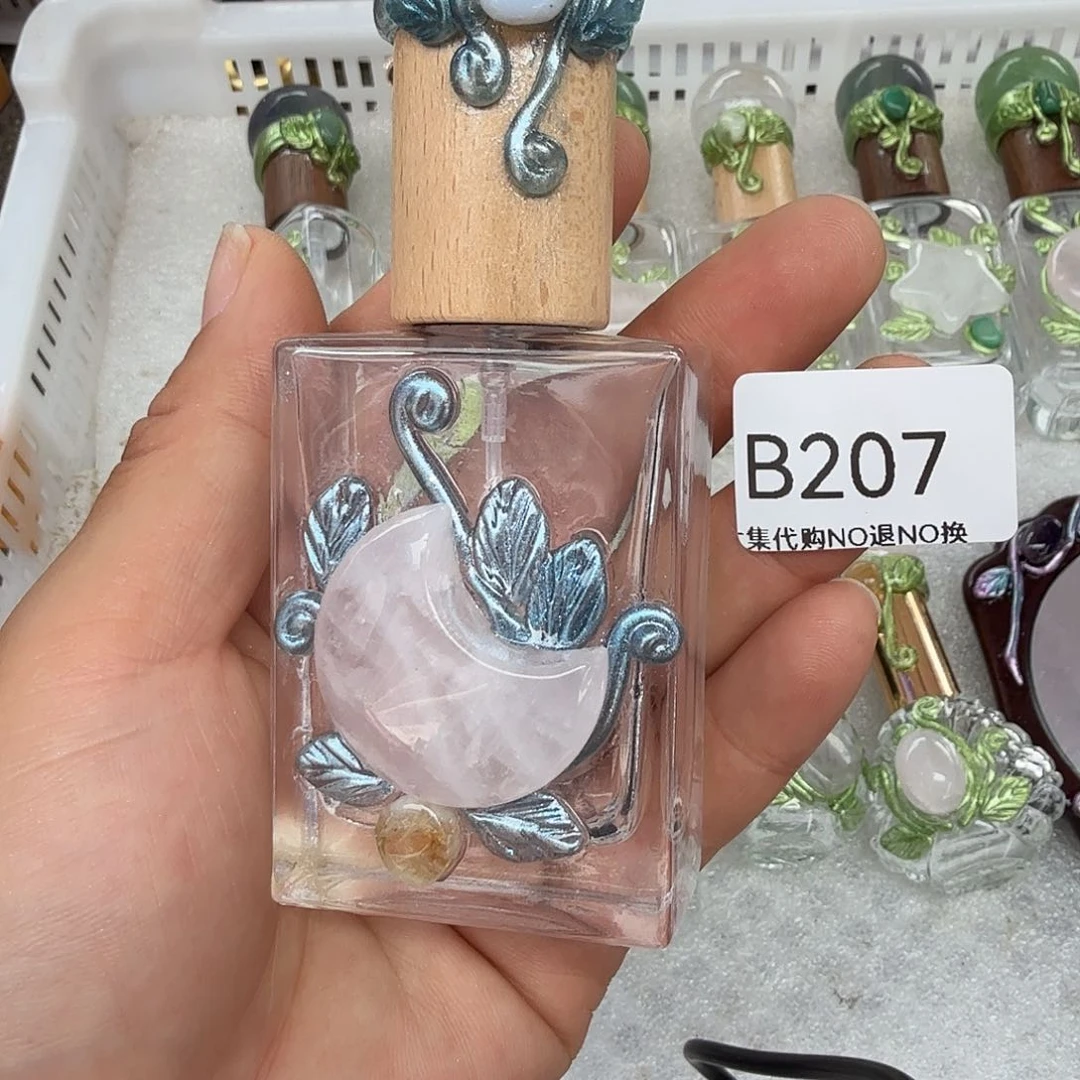 烟晶手链未镶嵌更****?白水
