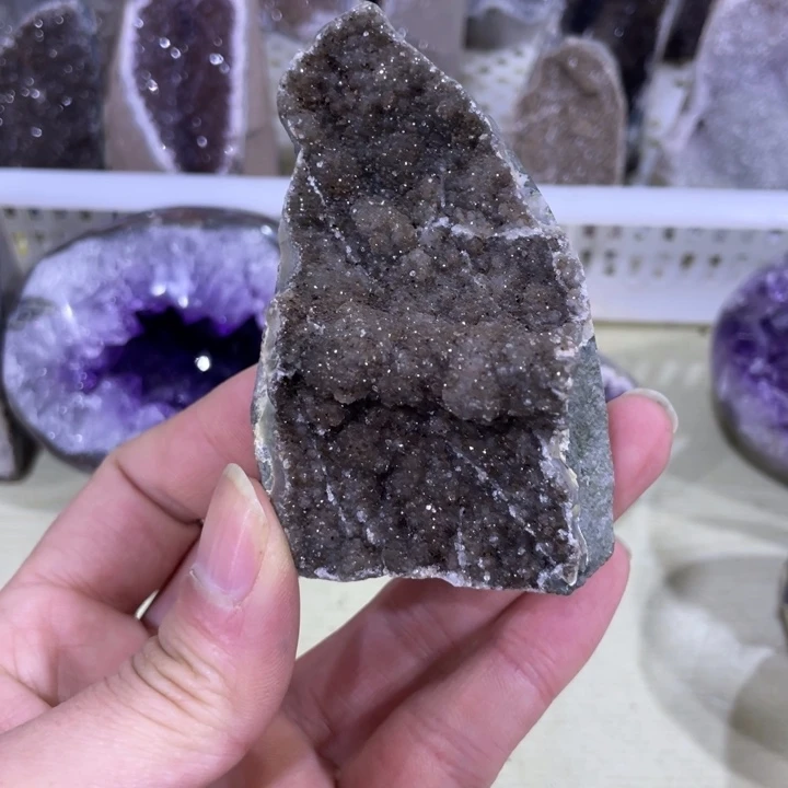 紫晶水晶软糖未镶嵌