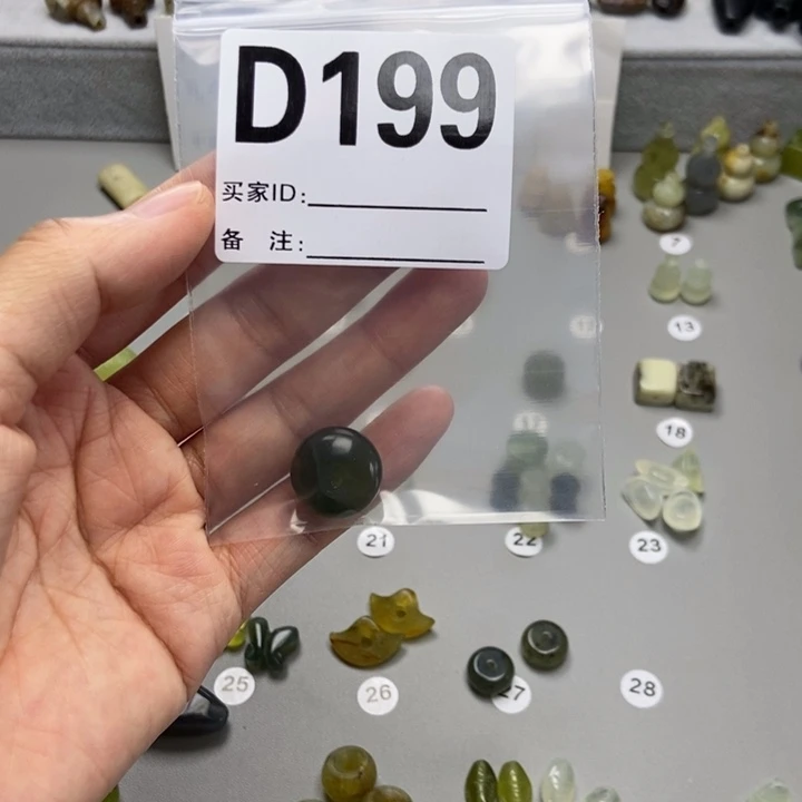 蛇纹石玉未镶嵌颈饰纯****7