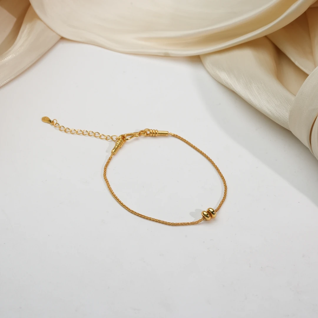 925银银制品 【小北珠宝】S925银手链4-DH34X790