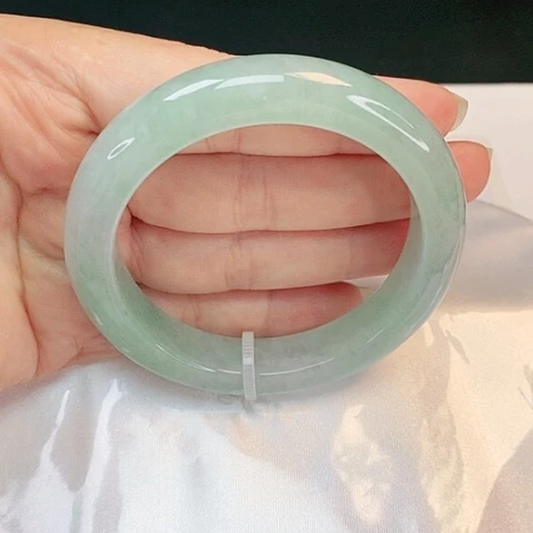 【闪购商品】翡翠手镯未镶嵌正58.5