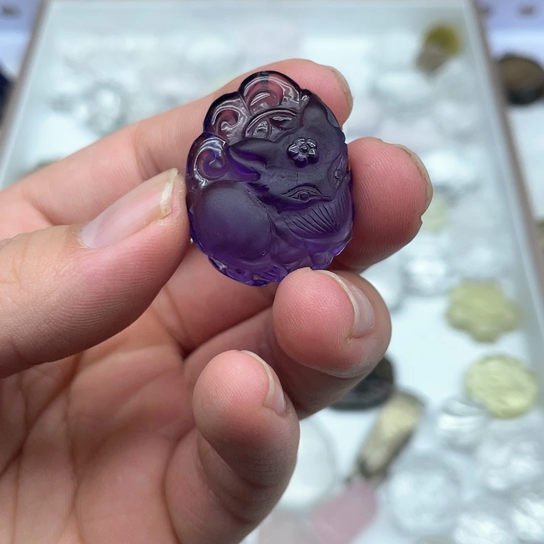 水晶吊坠(不含链)未镶嵌