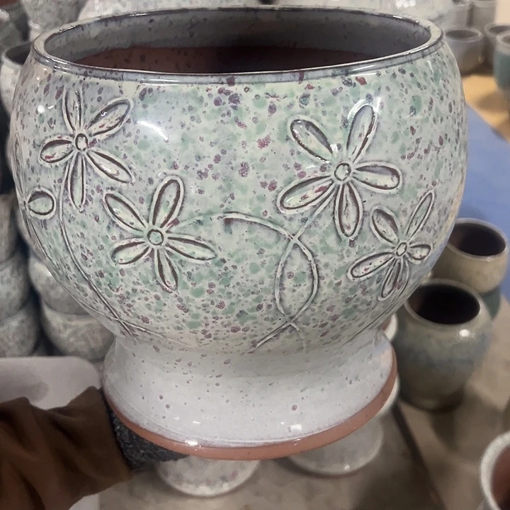 高度26厘米口25厘米微瑕