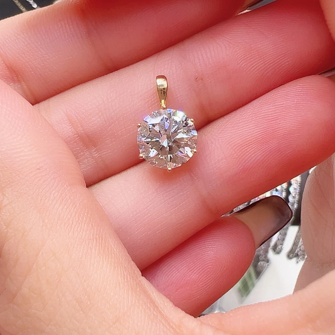 套链18K金镶嵌实验室培育钻石