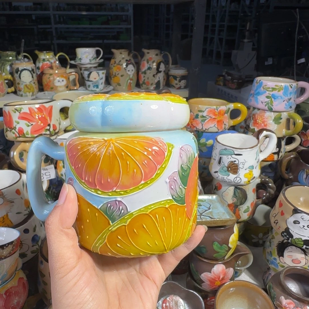 景德镇手工陶瓷釉下彩紫砂正品71