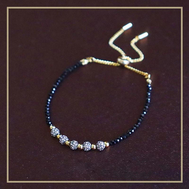 铜合金锆石手链 D0892【漫天繁星】法 简约百搭手链