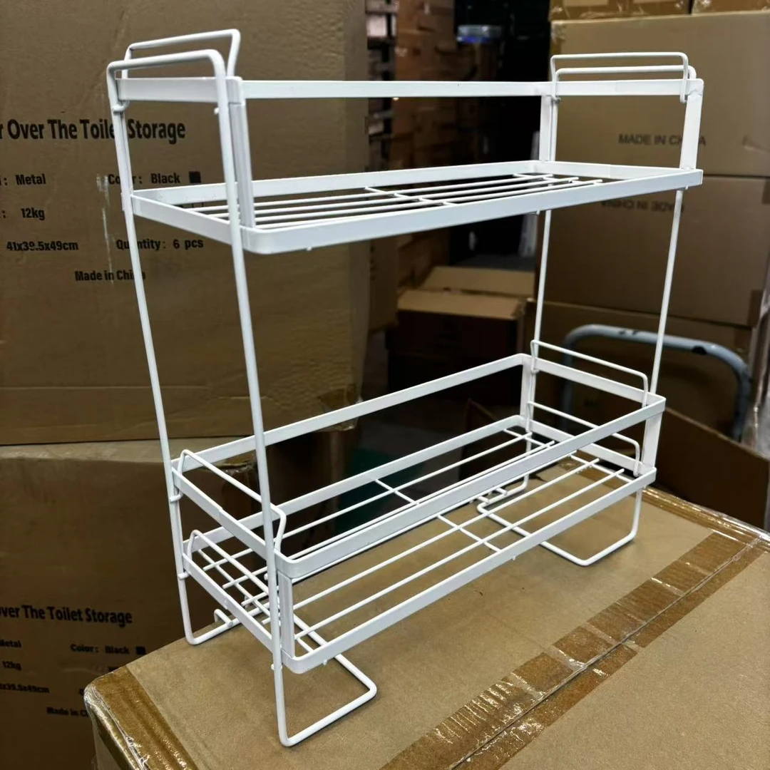 【亿通优选】两层置物架多功能收纳架子（颜色不挑不选，介意勿拍）