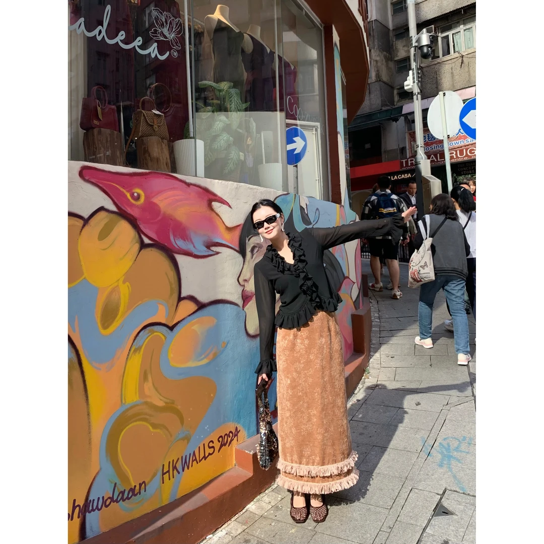 YEELEN Yy 双璃默诗 法式气质显瘦时尚百搭休闲套装Yy280