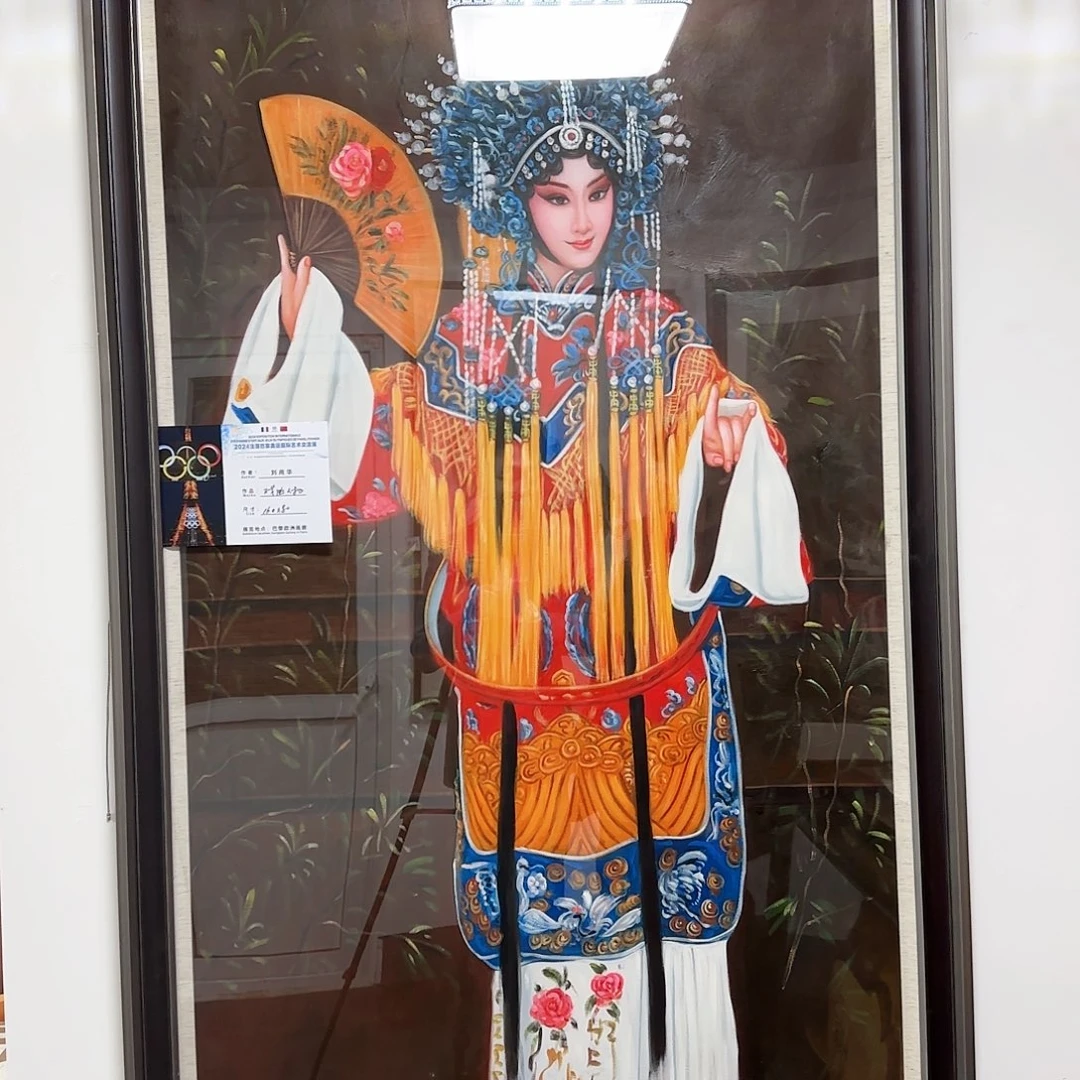 国画艺术家的作品