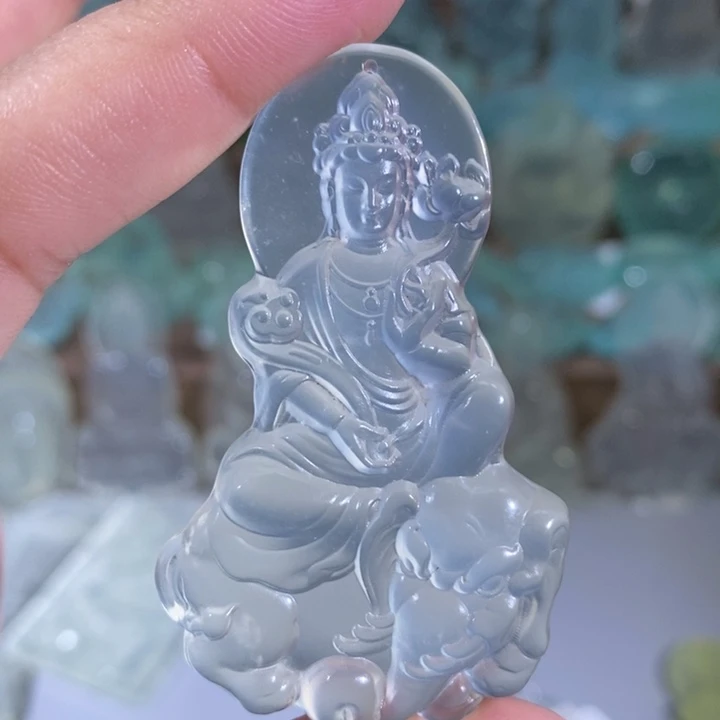 岫玉吊坠未镶嵌晚*?吊坠