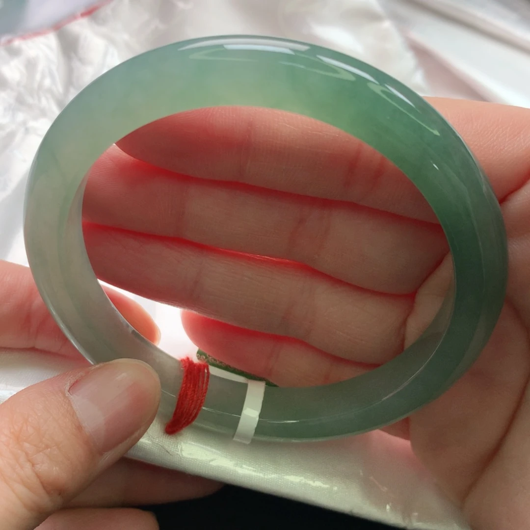 翡翠手镯未镶嵌5859圈