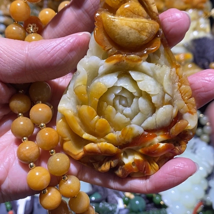 岫玉岫玉吊坠未镶嵌